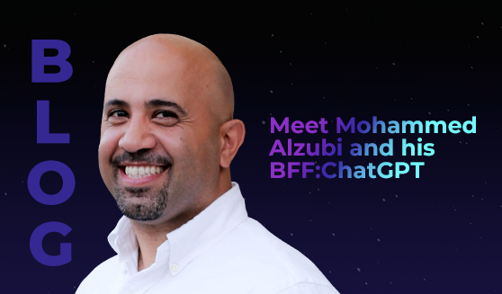 Meet Mohammed Alzubi and his BFF:ChatGPT
