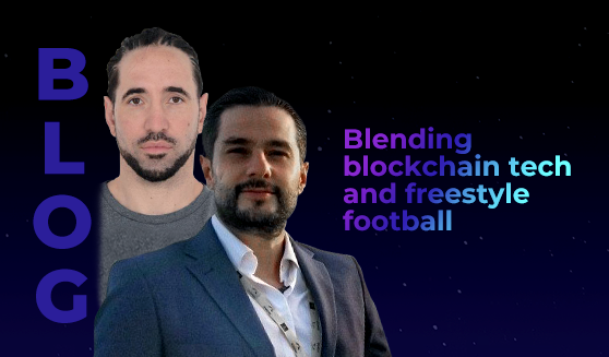 Blending blockchain tech and freestyle football