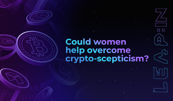 Could women help overcome crypto-scepticism?