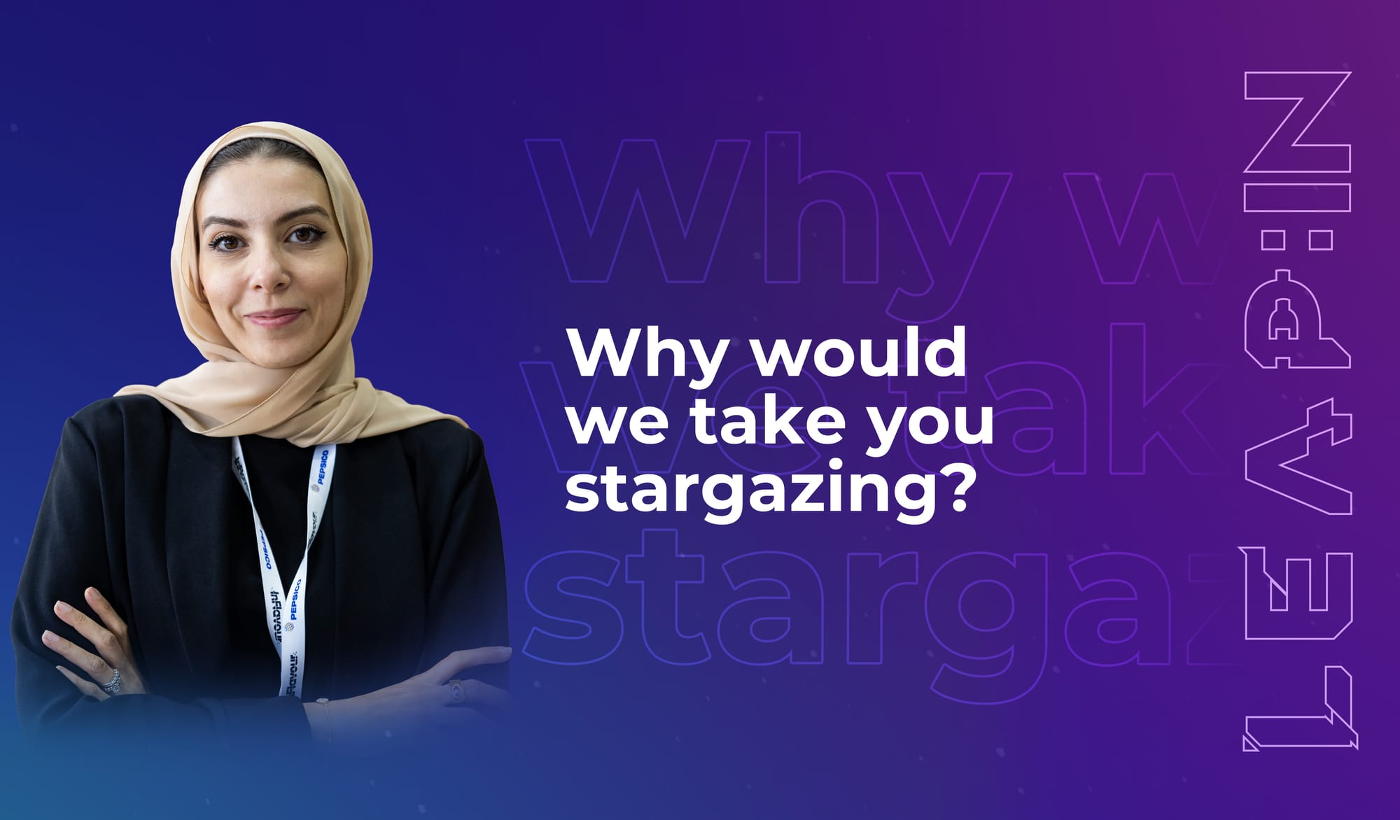 Why would we take you stargazing?