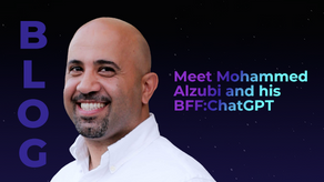 Meet Mohammed Alzubi and his BFF:ChatGPT