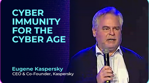 Eugene Kaspersky (CEO & Co-Founder at Kaspersky) on Cyber Immunity for the Cyber Age