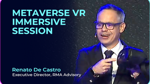 Renato De Castro (Executive Director, RMA Advisory) On the Metaverse
