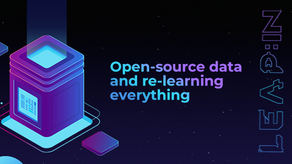 Open-source data and re-learning everything
