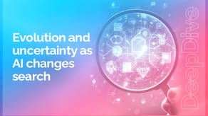 Evolution and uncertainty as AI changes search