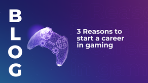 3 Reasons to start a career in gaming