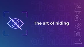 The art of hiding