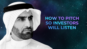 How to pitch so investors will listen