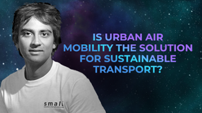 Is urban air mobility the solution for sustainable transport?