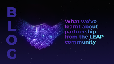 What we’ve learnt about partnership from the LEAP community