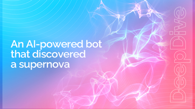 An AI-powered bot that discovered a supernova