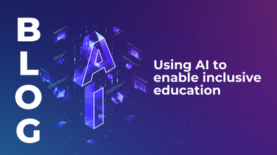 Using AI to enable inclusive education