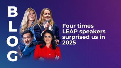 Four times LEAP speakers surprised us in 2025