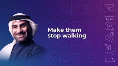 Make them stop walking.