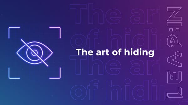 The art of hiding