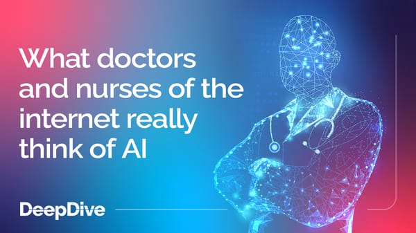 What doctors and nurses of the internet really think of AI