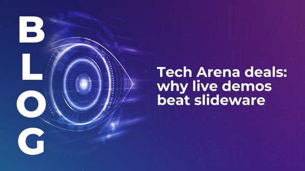 Tech Arena deals: why live demos beat slideware