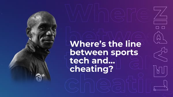 Where’s the line between sports tech and…cheating?